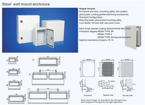 standard electrical enclosure sizes|electrical panel enclosure types.